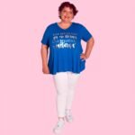 CAMISETA  AZUL  TALLA  GRANDE - Imagen 3